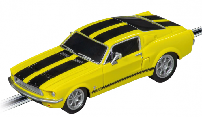 Carrera GO Ford Mustang '67 - Racing Yellow - 20064212 - Voiture circuit  1/43 - JJMstore