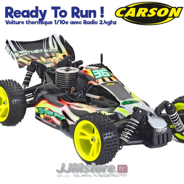Stormracer Carson Nitro - Voiture thermique RTR - JJMstore
