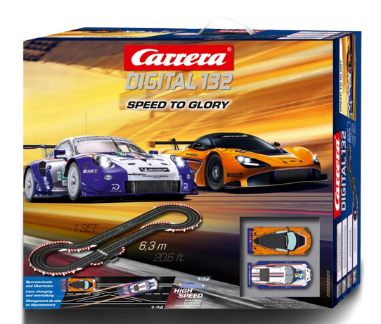 Carrera Digital 132 Circuit Speed to Glory - 20030020 - JJMstore