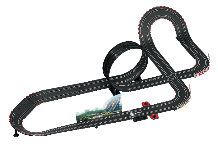 Circuit Mario Kart - CARRERA-TOYS - Coffret complet avec 2 voitures  télécommandées et manettes