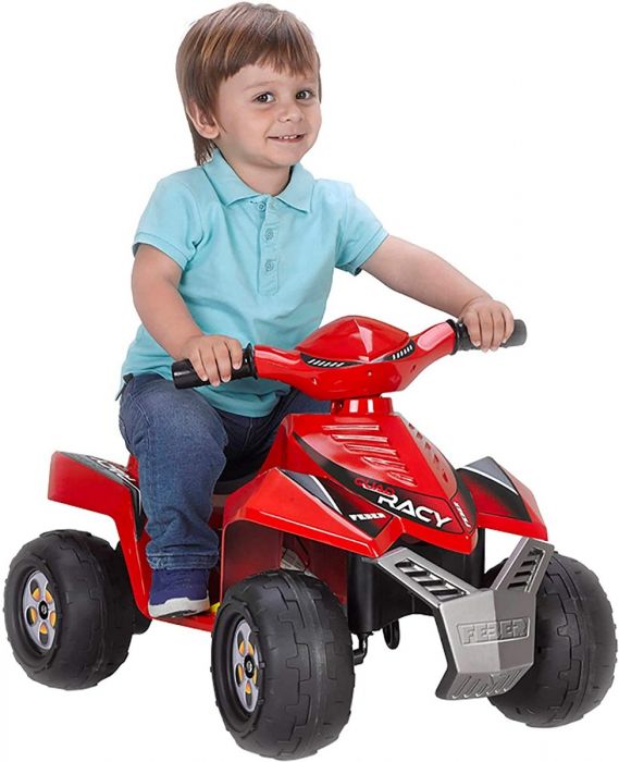 Famosa Quad RACY Rouge 6v - Quad électrique Enfant 2 - 3 ans - JJMstore