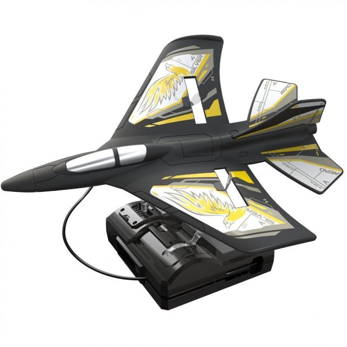 X-Twin FlyBotic Silverlit : Avion Radiocommandé pour enfant - JJMstore