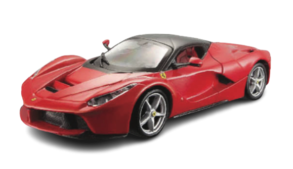 Voiture Ferrari 1/24 ème Burago : King Jouet, Voitures radiocommandées  Burago - Véhicules, circuits et jouets radiocommandés