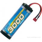 Accu Ni-MH 3000 mAh 7.2 V LRP Power Pack 3000 - 6-cell NiMH Stickpack