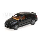 Brabus 850 Auf Basis Mercedes Benz Gle 63 S - 2016 - Black Metallic - 1/43 - Minichamps - 437034311