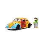 Jada Toys Volkswagen Beetle Tortue Ninja + Michel Angelo 1/24 - 33741