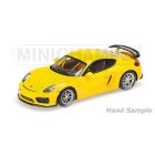 Porsche Cayman GT4 Clubsport - Streetversion - Yellow 1/43 MINICHAMPS - 437166100