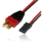 Powerbox Cable adaptateur Dean mâle / JR mâle 10cm Powerbox - 1353/10