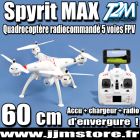 Quadrocoptère Electrique Spyrit Max FPV - T2M - T5167
