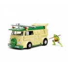 Jada Toys Volkswagen Beetle Tortue Ninja + Michel Angelo 1/24 - 33741