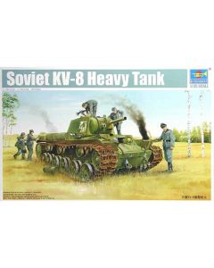 Soviet KV-8 Heavy Tank Trumpeter 