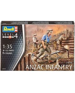 Figurines ANZAC INFANTRY 1/35 - Revell 02618