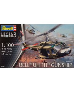 Hélicoptère BELL UH-1H GUNSHIP 1/100 - Revell 04983