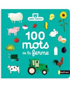 Interforum 100 Premiers Mots De La Ferme Mon Gros Imagier - Livres D'Enfants