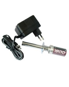 Starter pack Chauffe bougie et chargeur secteur pour voiture thermique - HT210250 - Hobby Tech