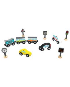 BOIS ET CONSTRUCTION Set De Vehicules - JJMstore