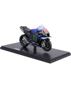 MAISTO Moto Gp Yamaha Factory Racing 1 18 En Boite Vitrine - JJMstore