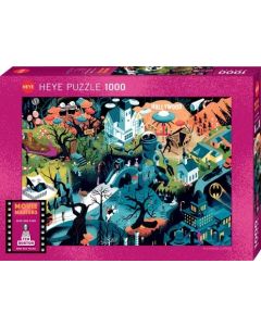 MERCIER Puzzle Movie Masters Tim Burton 1000 Pieces - JJMstore