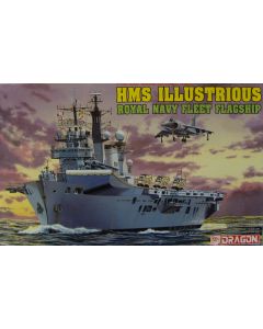 HMS ILLUSTRIOUS Royal Navy Fleet Flagship