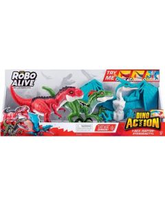 ZURU Robo Alive Dino Action Mega Pack 3 Dinos - JJMstore