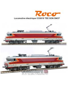 Locomotive CC6519 TEE SON SNCF - ROCO - 72633