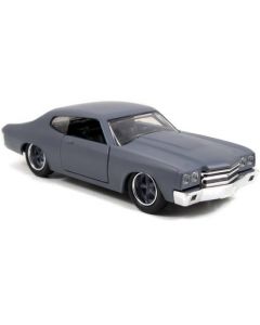 SOLIDO Fast & Furious 1970 Chevy Chevele Ss Free Rolling Primer Grey - JJMstore