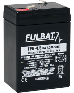 Batterie Plomb 6v 4.5Ah Fulbat