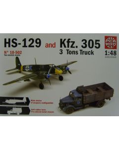 HS-129 & Kfz.305 3 Tons Truck