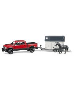 BRUDER RAM 2500 Power Wagon avec Van et cheval 02501