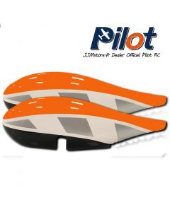 Capot de roue Extra 330SC 88" 92" Pilot RC - Orange checker