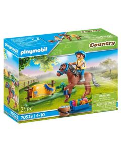 Cavalier Avec Poney Brun Playmobil Country - 70523
