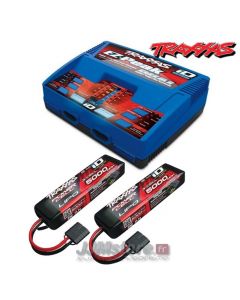 Chargeur EZ-Peak Plus Traxxas + Batteries lipo 3S 4000mah : Pack Chargeur Traxxas