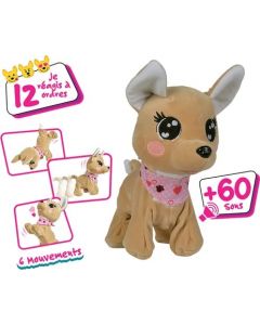 Smoby Chichi Love Peluche Chi Chi Love 30 Cm Interactif Baby Boo - Peluches Interactives