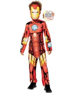 RUBIES Déguisement Iron Man Taille L 7-8 Ans - JJMstore