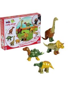 Klein Early Steps Dinosaures Magnetiques Funny Puzzle - Puzzles De 100 À 499 Pièces