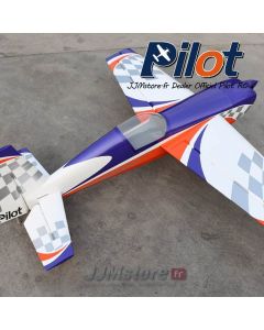 Edge 540 67 Pilot RC Bleu Blanc 1.71M - 20cm3