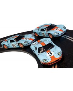 Scalextric Coffret Ford GT40 Le Mans 1968 Gulf C3896A