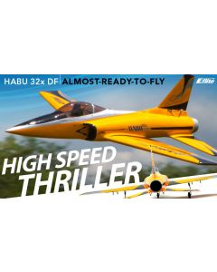 Jet électrique Habu 32X DF E-flite en version ARF : EFL8085