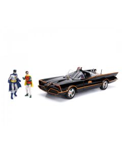 Jada Toys Batmobile 1966 + Figurines 1/18 - 98625