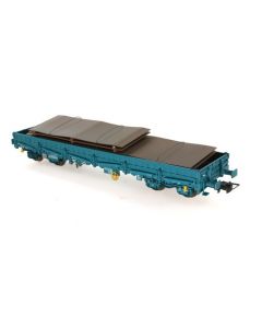 JOUEF Wagons REMMS turquoise SNCB HO 1/87 - HJ6177