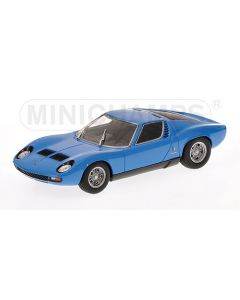 Lamborghini Miura Sv - 1971 - Blue - 1/43 - Minichamps - 400103650