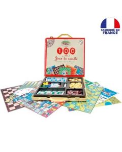 Ferriot Mallette 100 Jeux De Societe - Jeux Grands Classiques
