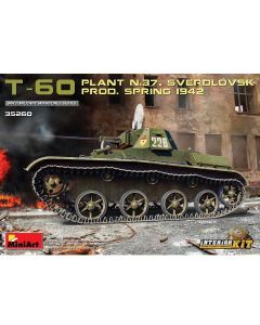 MiniArt T-60 Plant N.37 Sverdlovsk Prod. Spring 1942 1/35 - 35260