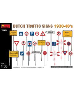 MiniArt Panneaux de Signalisation Néerlandais 1930-40 1/35 - 35661