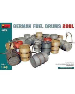 MiniArt Fûts de Carburant Allemand 200L 1/48 - 49002