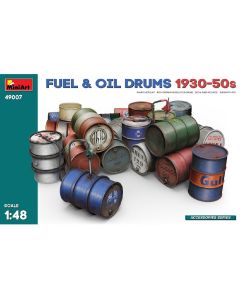 MiniArt Fûts de carburant et d'huile 1930-50 1/48 - 49007