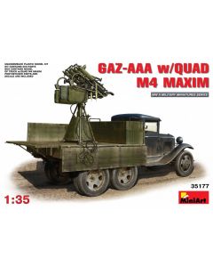 MiniArt GAZ-AAA avec Quad M4 MAXIM 1/35 - 35177