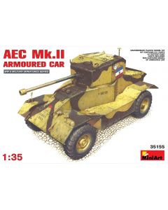 MiniArt Voiture Blindée AEC MK.II 1/35 - 35155