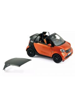 NOREV Smart Fortwo cabrio 2015 orange black gloss 1/43 - 351422