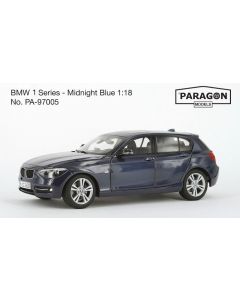 BMW F30 Serie 1 (F20) Bleu LHDs - 1/18 - 97005 - Paragon